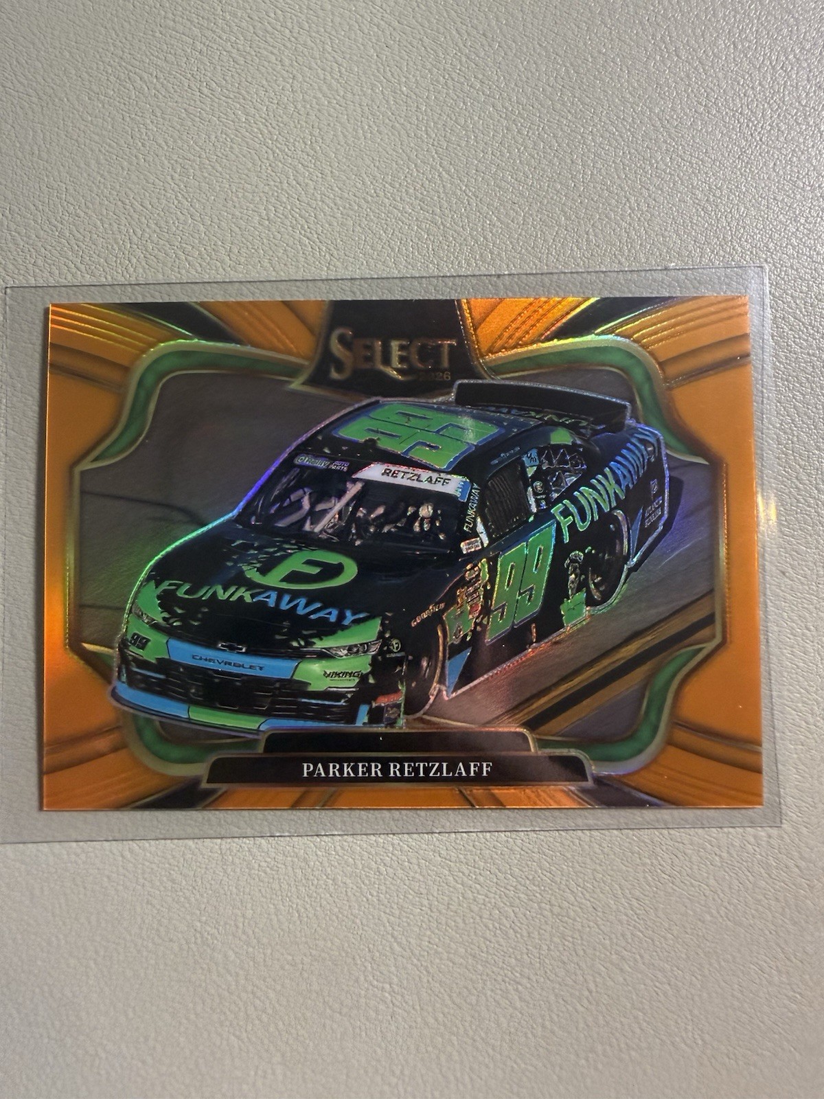 2026 Select Pit Road Orange Prizm SP /49 Parker Retzlaff