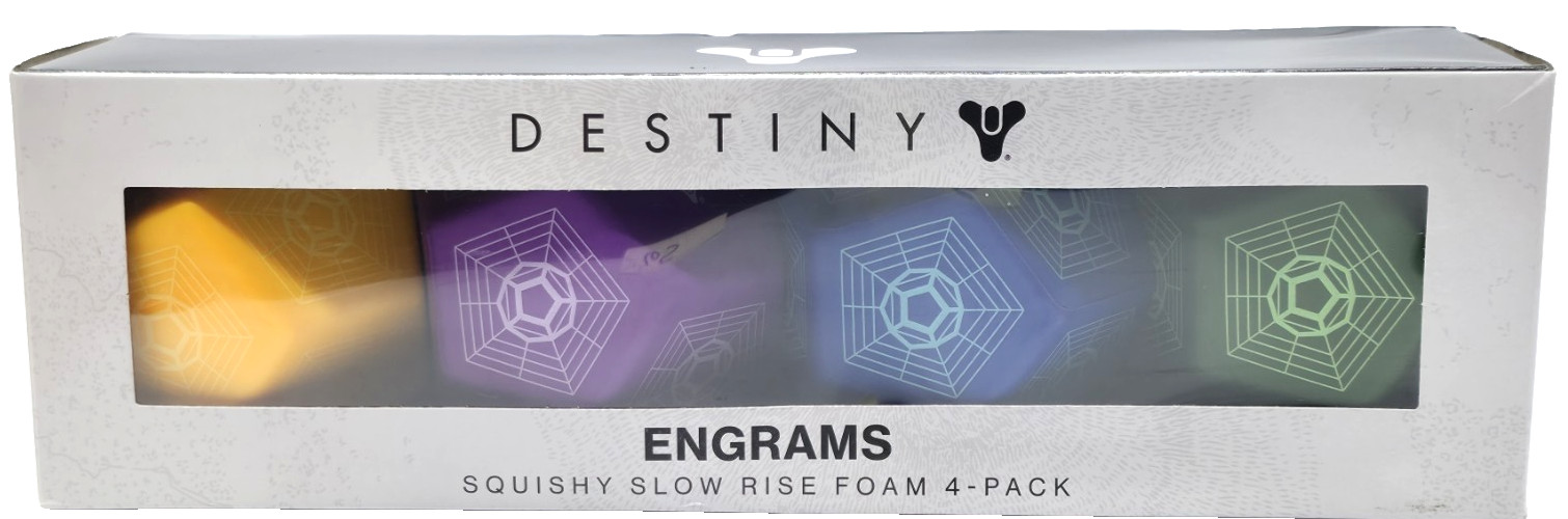 Destiny Squishy Foam Engram Set of 4 - Official Bungie Merchandise | SEALED NEW Destiny Squishy Foam Engram Set of 4 - Official Bungie Merchandise | SEALED NEW