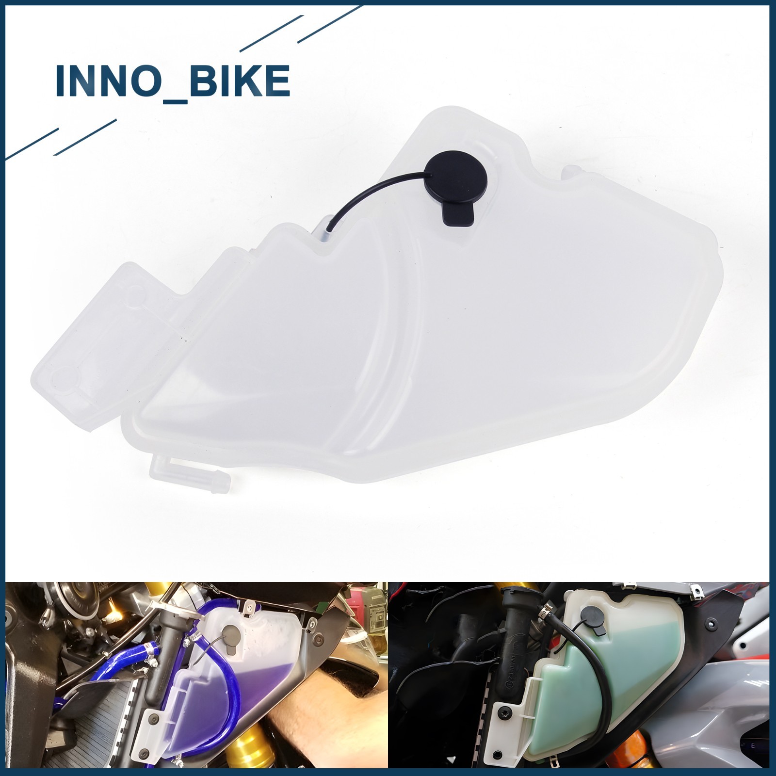 For BMW S1000RR 2010-2018 Coolant Reservoir Tank Overflow Water Radiator Bottle