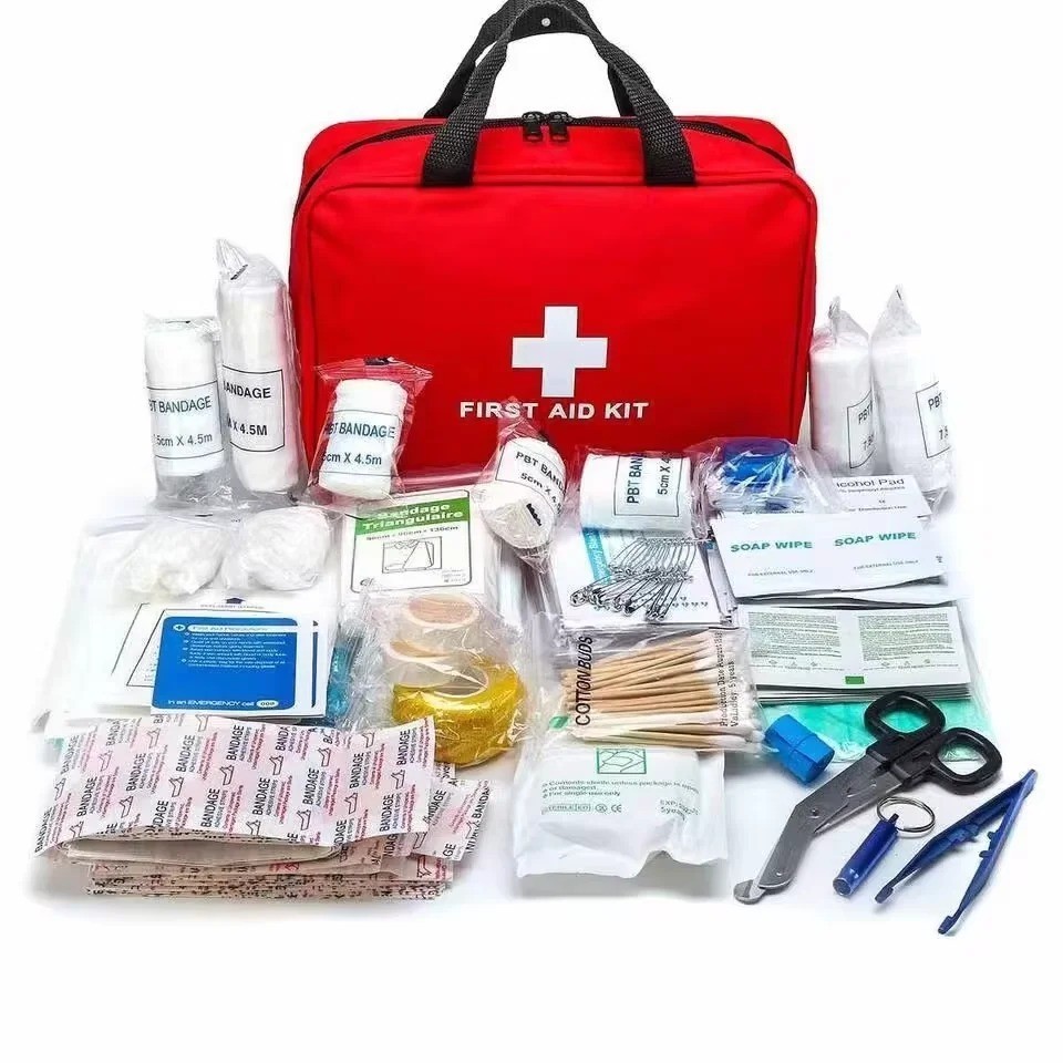 First Aid Kit 160 Pcs Camping Emergency Survival Kit for Car Home Office Hiking