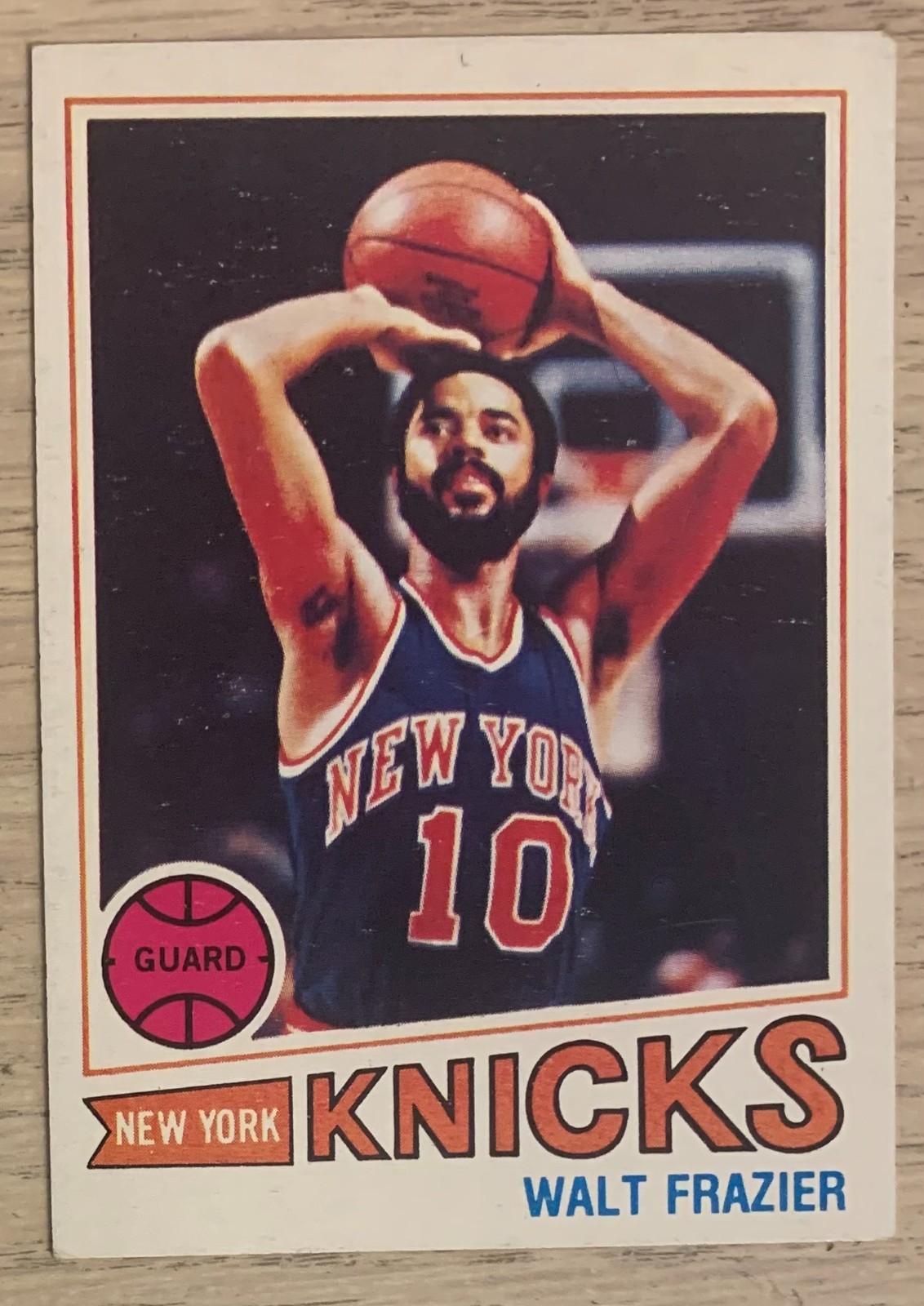 1977/78 Topps Basketball -#129 Walt Frazier - New York Knicks - ex condition