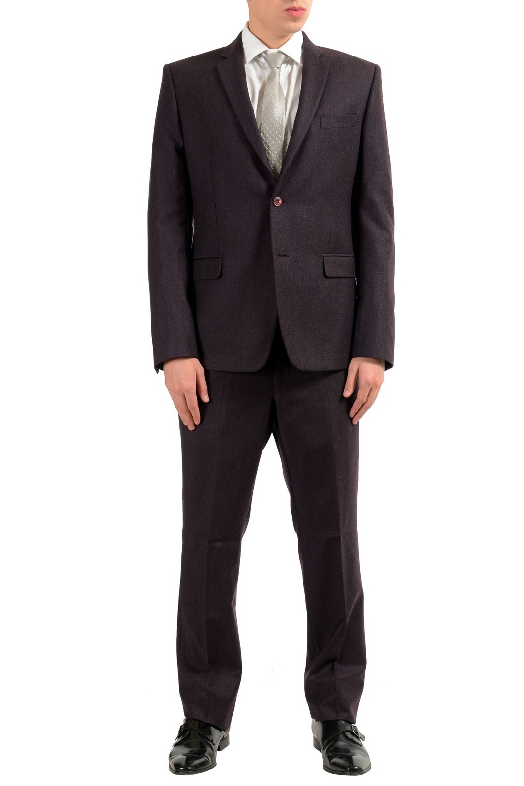 Versace Collection Men\'s 100% Wool Two Button Suit US 42 IT 52