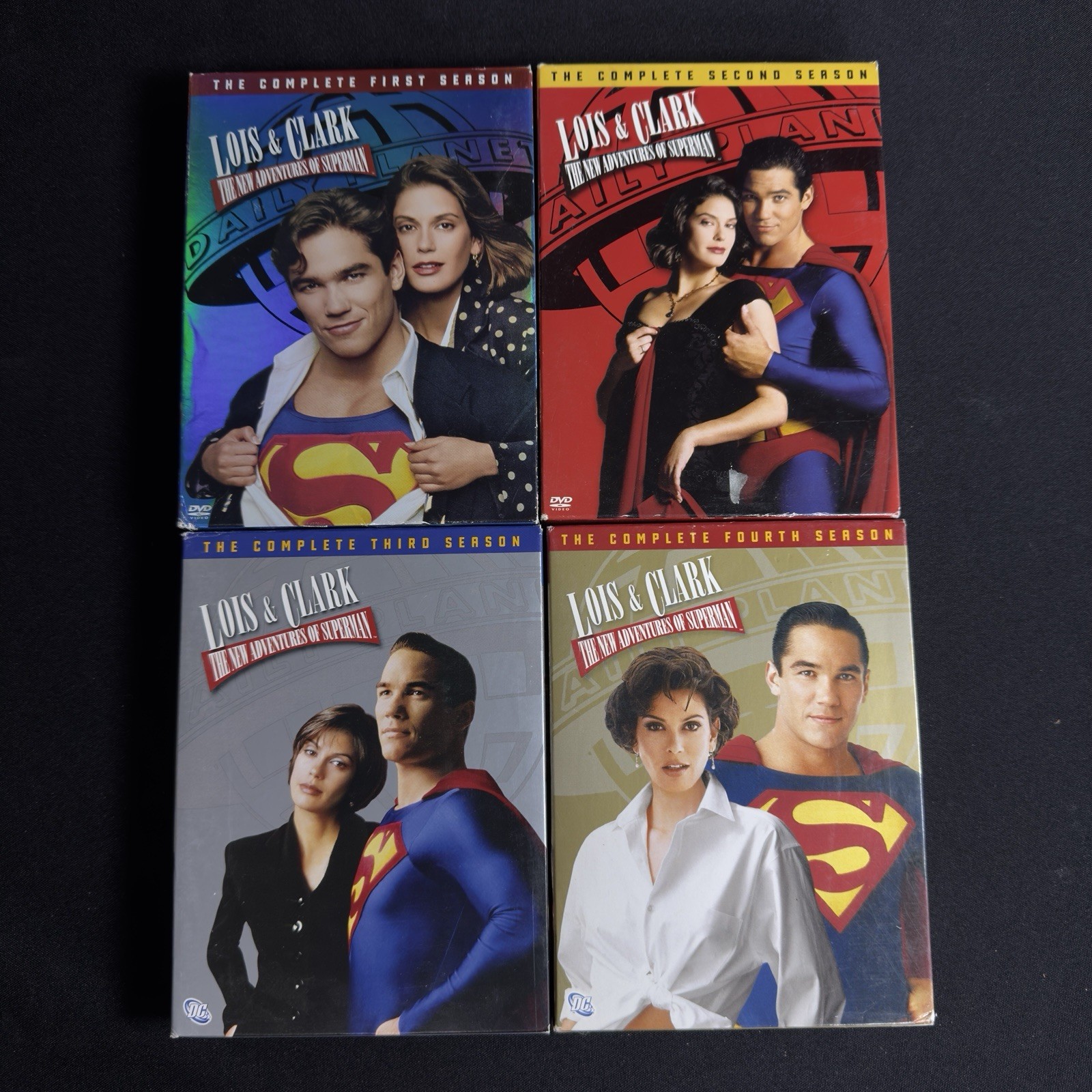 Lois and Clark The New Adventures of Superman Complete Series Seasons 1-4 DVDs Lois and Clark The New Adventures of Superman Complete Series Seasons 1-4 DVDs