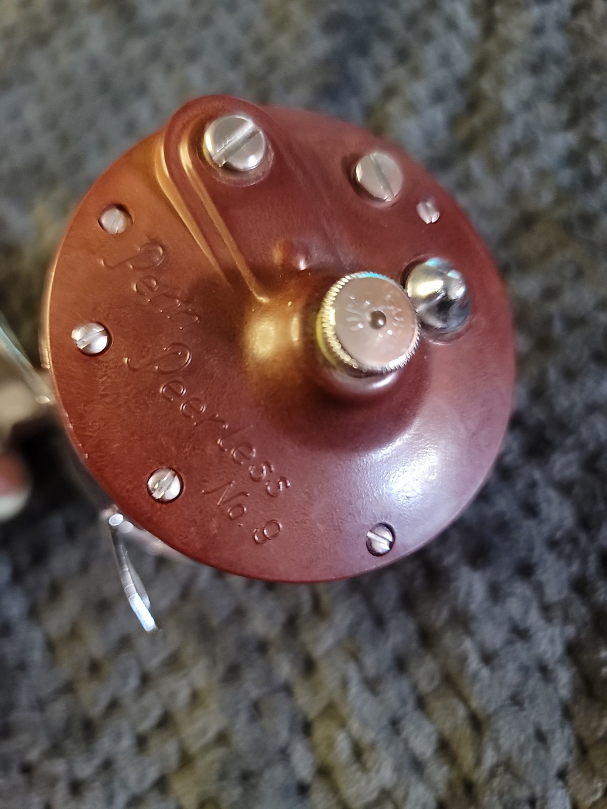 Vintage Penn Peerless No9 level wind fishing reel