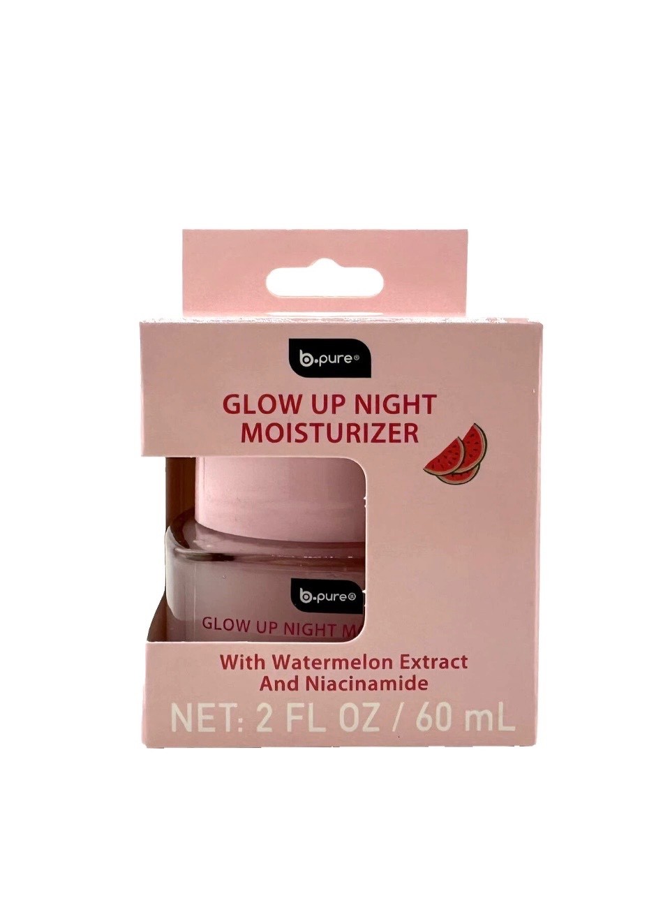 b.pure Glow up night Moisturizer Watermelon 60 ml