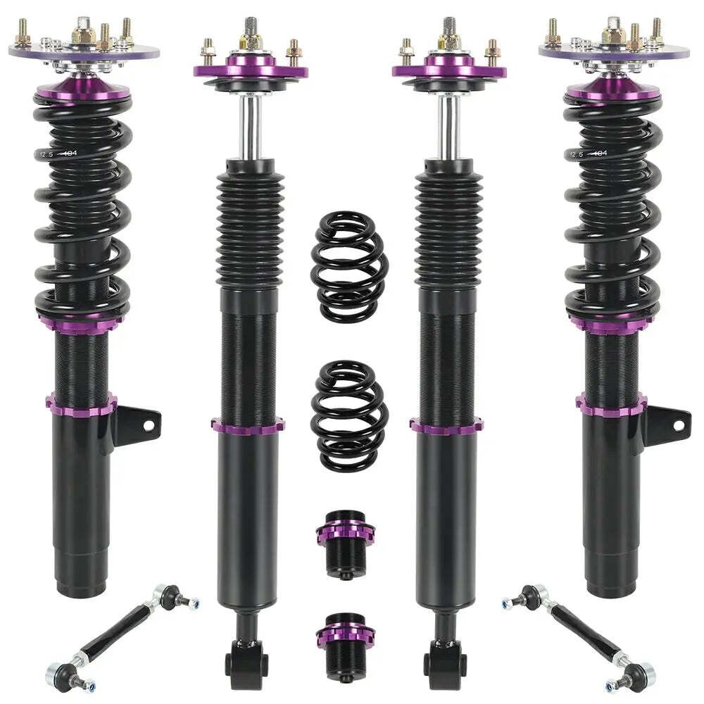 Coilovers 24 Way Damping Lowering Suspension Kit Fits 2001-2005 BMW 325i 2.5L