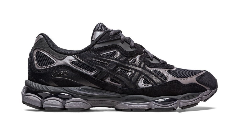 ASICS Gel-NYC Men's Size Graphite Grey Black Sneakers Bran 1201A789-020 -