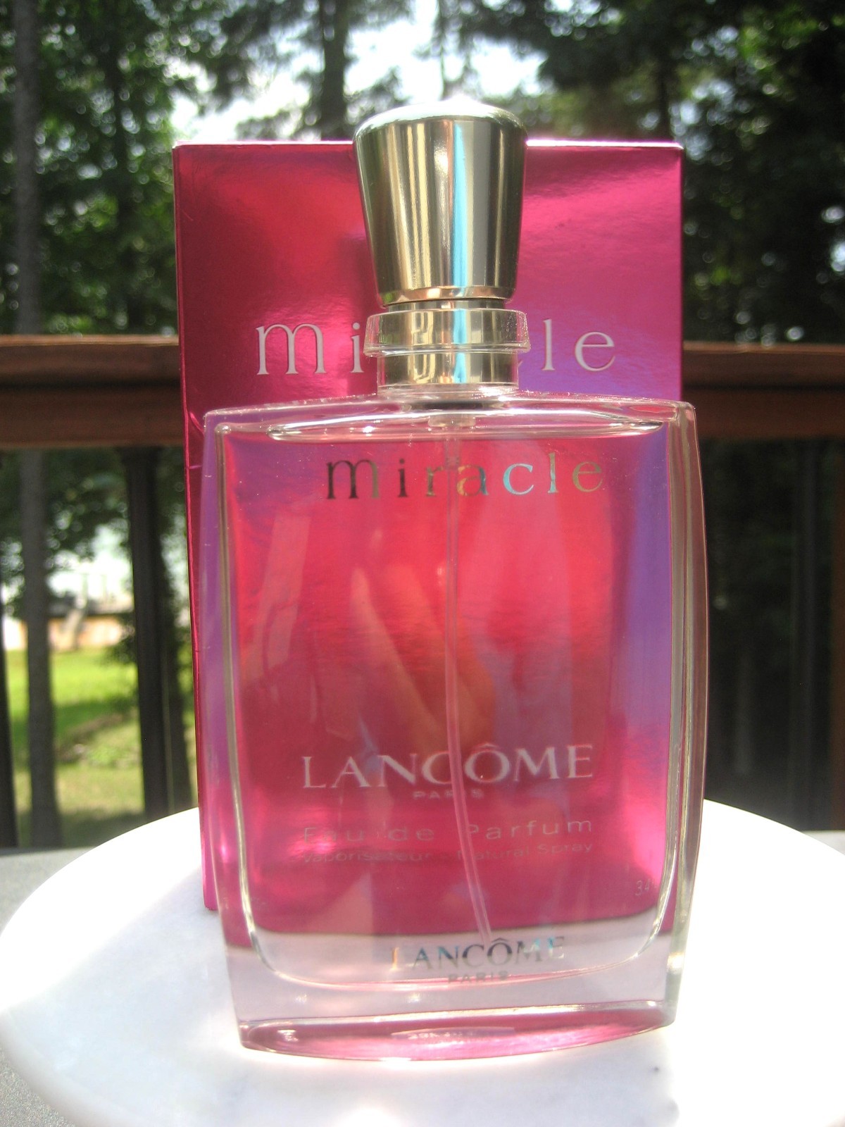 Vintage 2013 Lancome Miracle Parfum Spray Miracle 38K101 EDP 100ml 3.4 oz