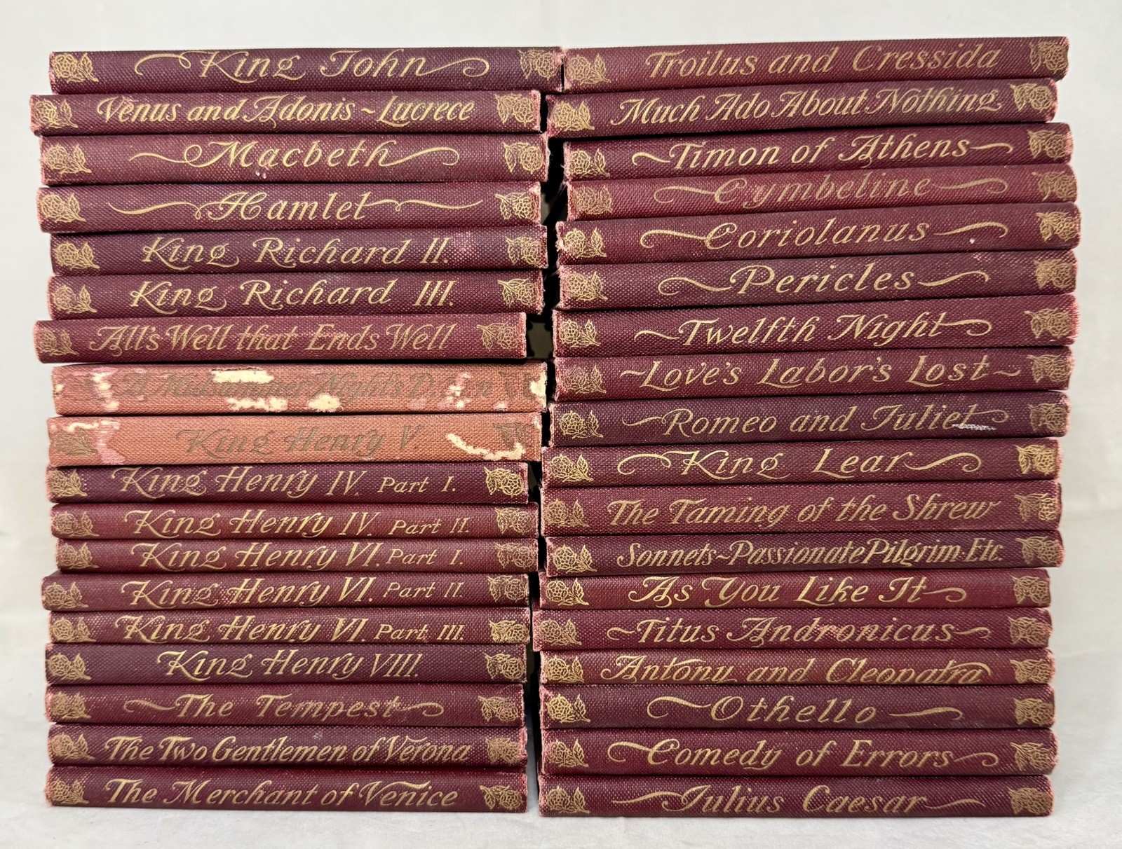 VTG Lot/36 Shakespeare Hardcover Pocket Books Henry Altemus Company 1903-1920