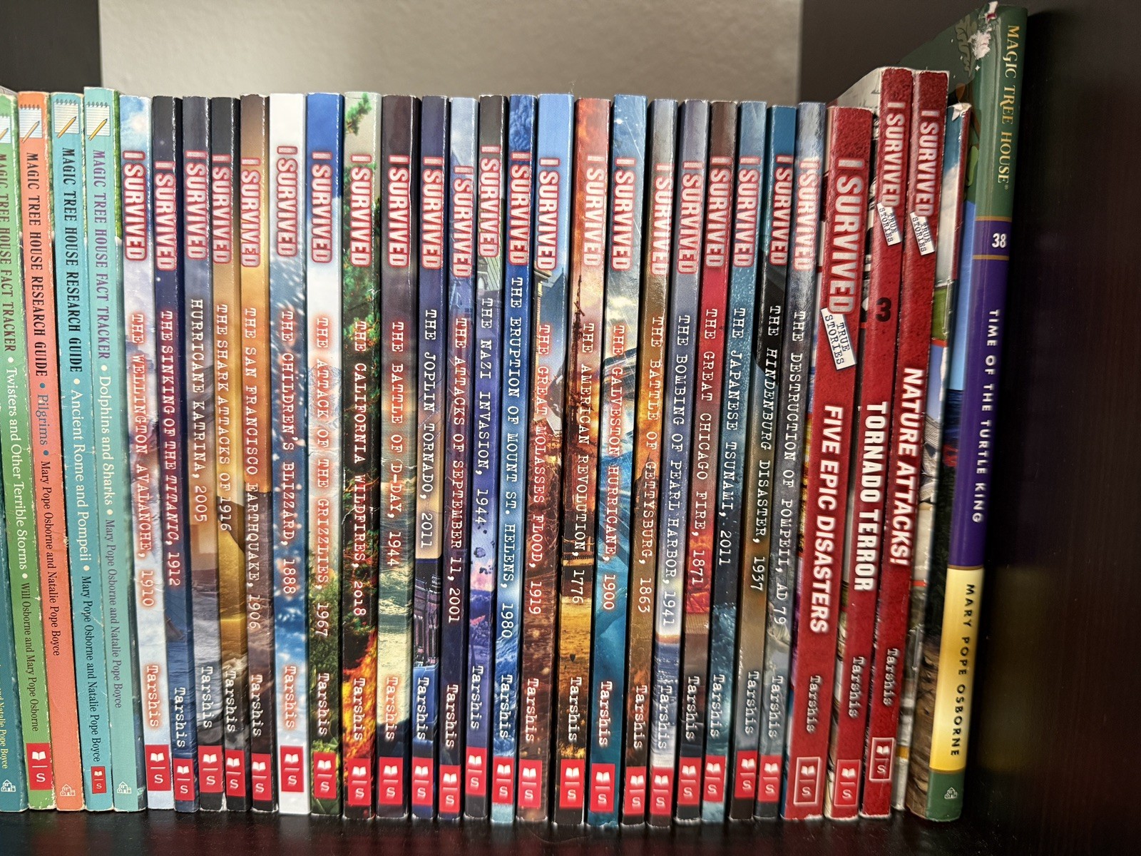 Lot of 26 I SURVIVED Books 1-22 + 4 True Stories Lauren Tarshis Kids Chapter