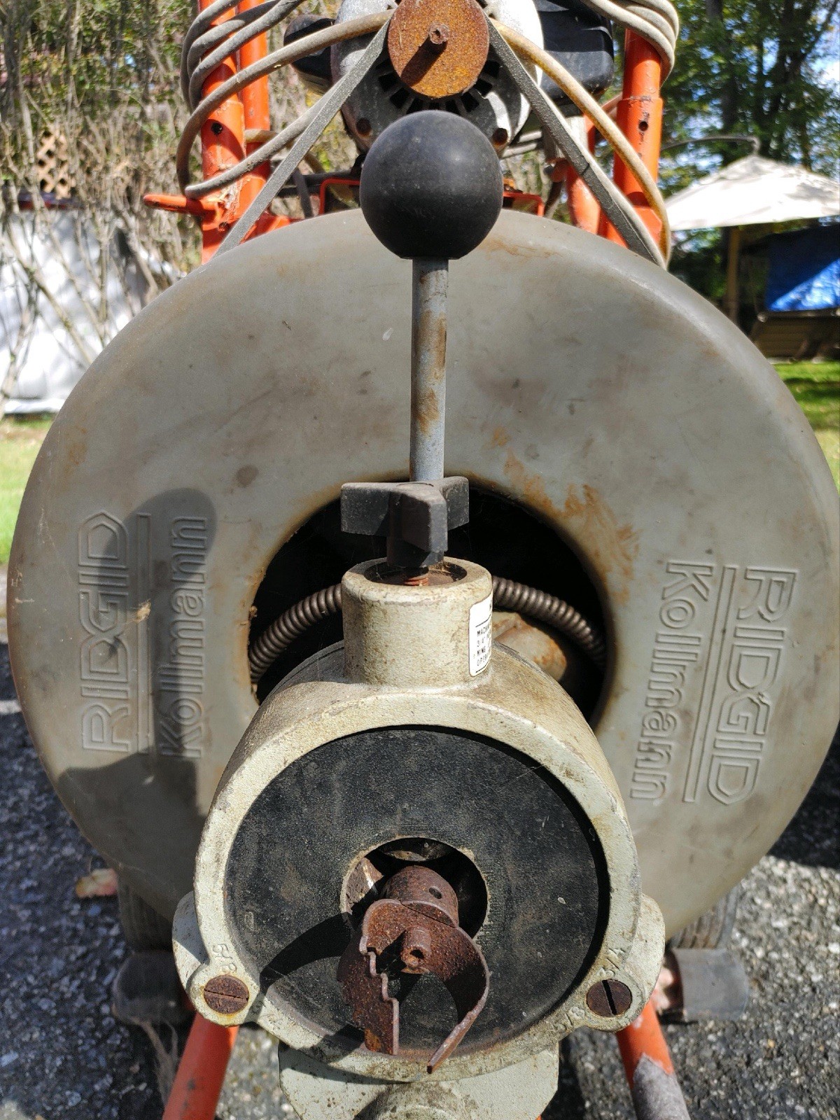 RIDGID Kollmann K-750 Drain Cleaning Sewer Snake Machine 115V TESTED WORKING RIDGID Kollmann K-750 Drain Cleaning Sewer Snake Machine 115V TESTED WORKING