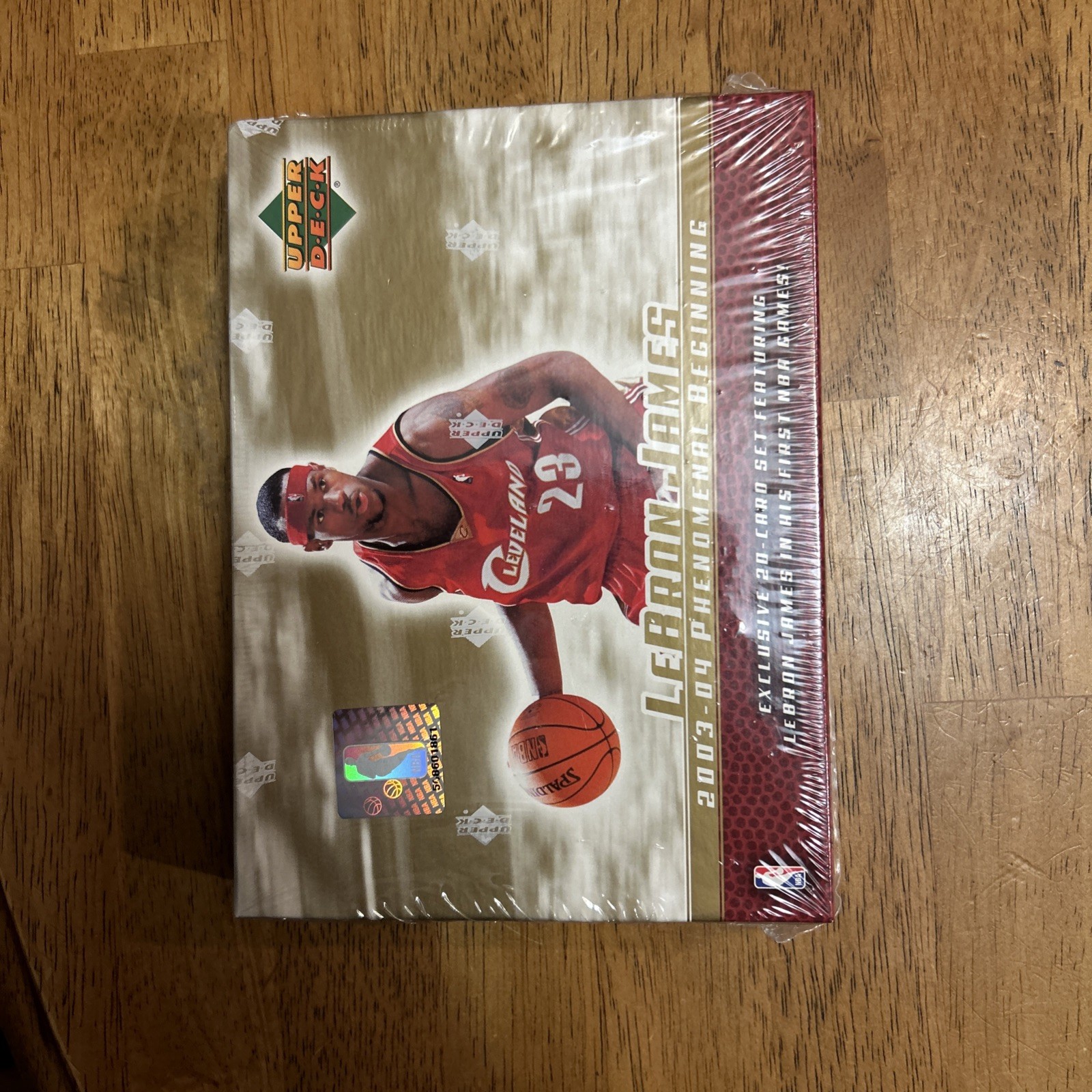 2003-04 Upper Deck LeBron James Phenomenal Beginning SEALED
