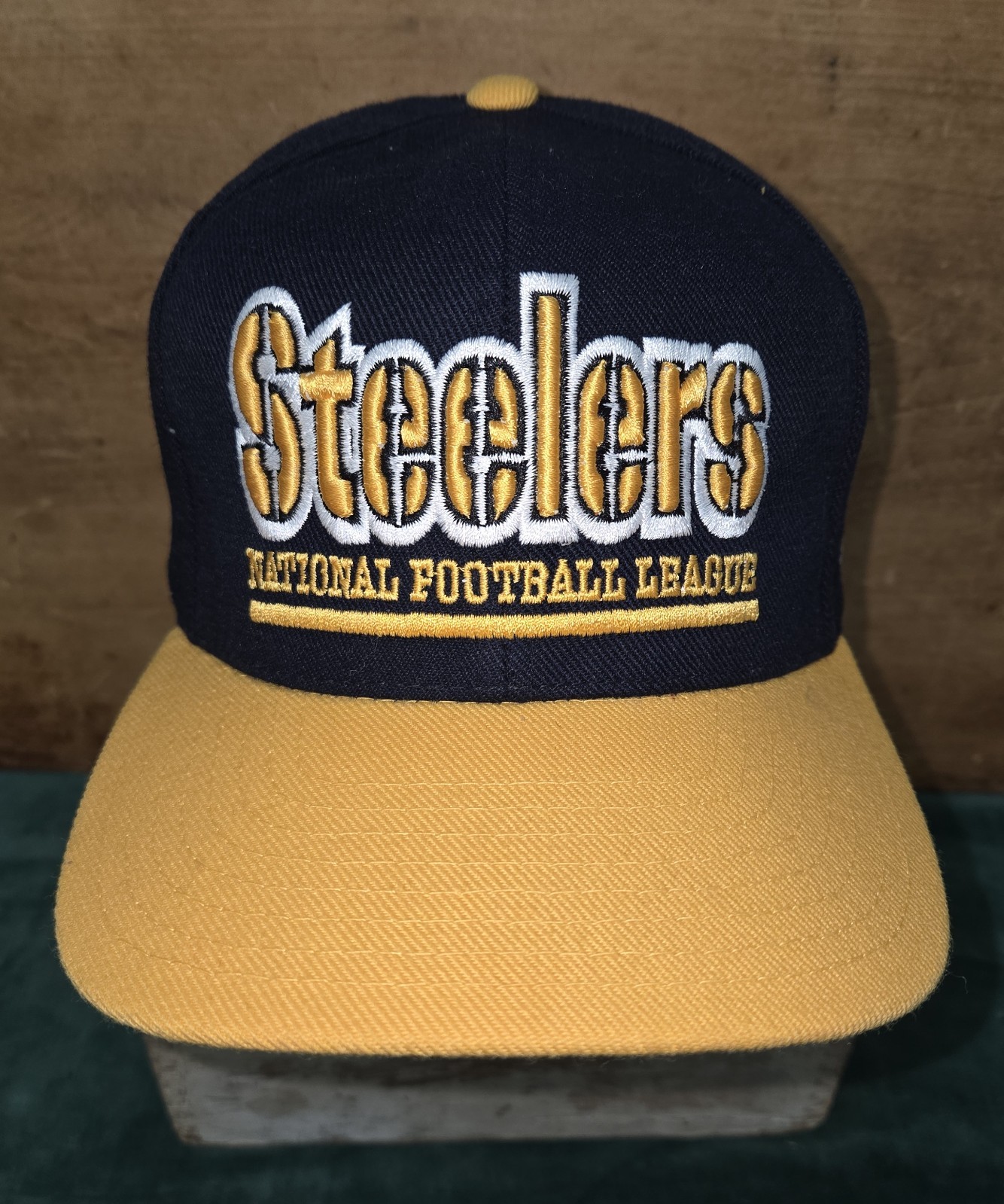 PRO PLAYER Pittsburgh Steelers Hat Cap NFL Wool & Acrylic PRO PLAYER Pittsburgh Steelers Hat Cap NFL Wool & Acrylic