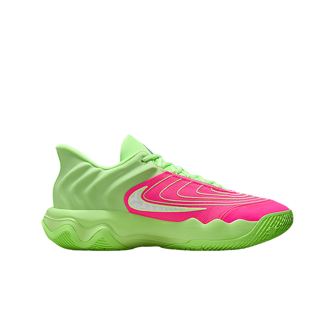 Nike Giannis Immortality 4 EP Lime Blast Hyper Pink FQ3681-303 Authentic Men