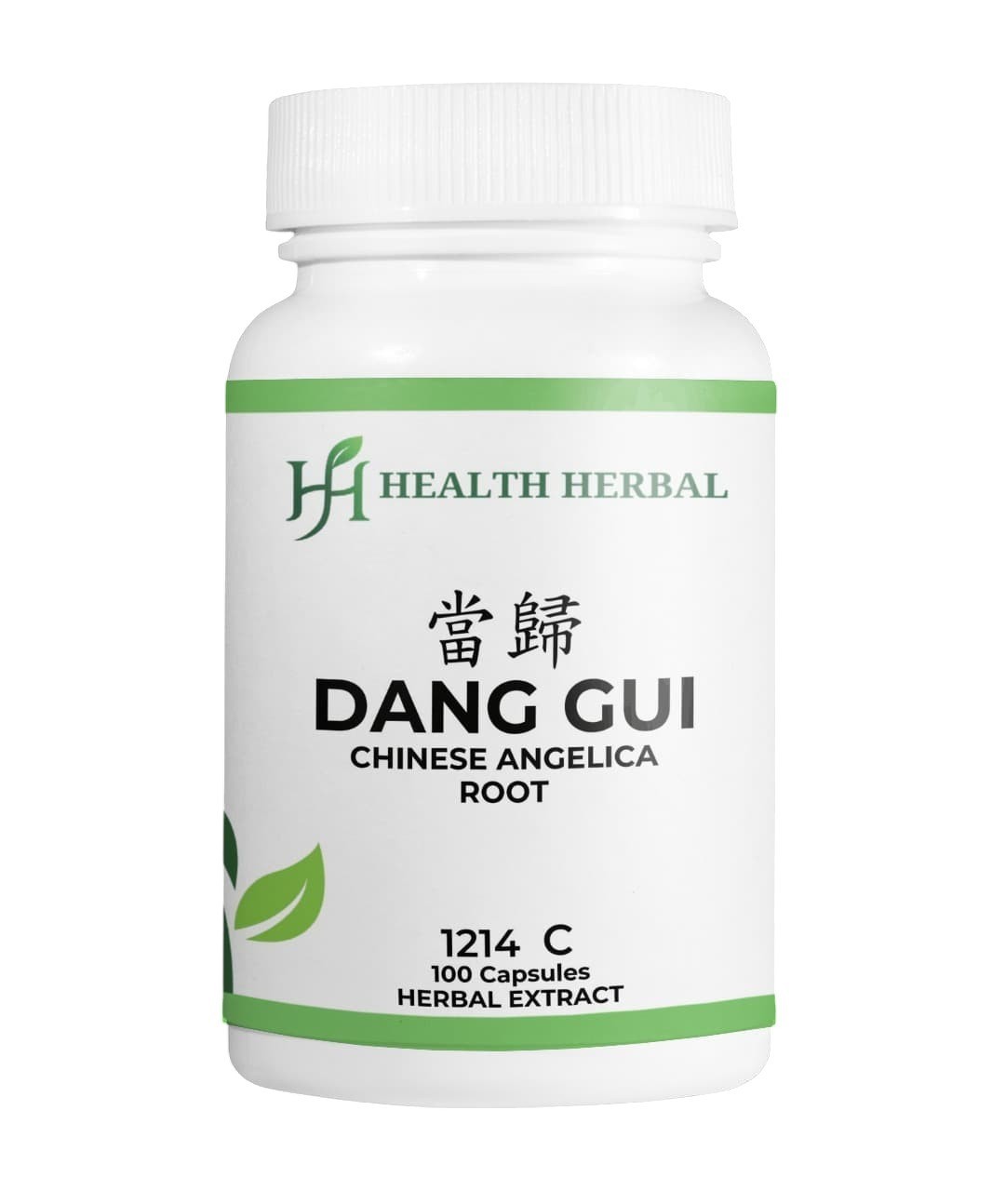 2 Bottles Health Herbal-Dang Gui/Chinese Angelica Root 100 Capsules/Bottle