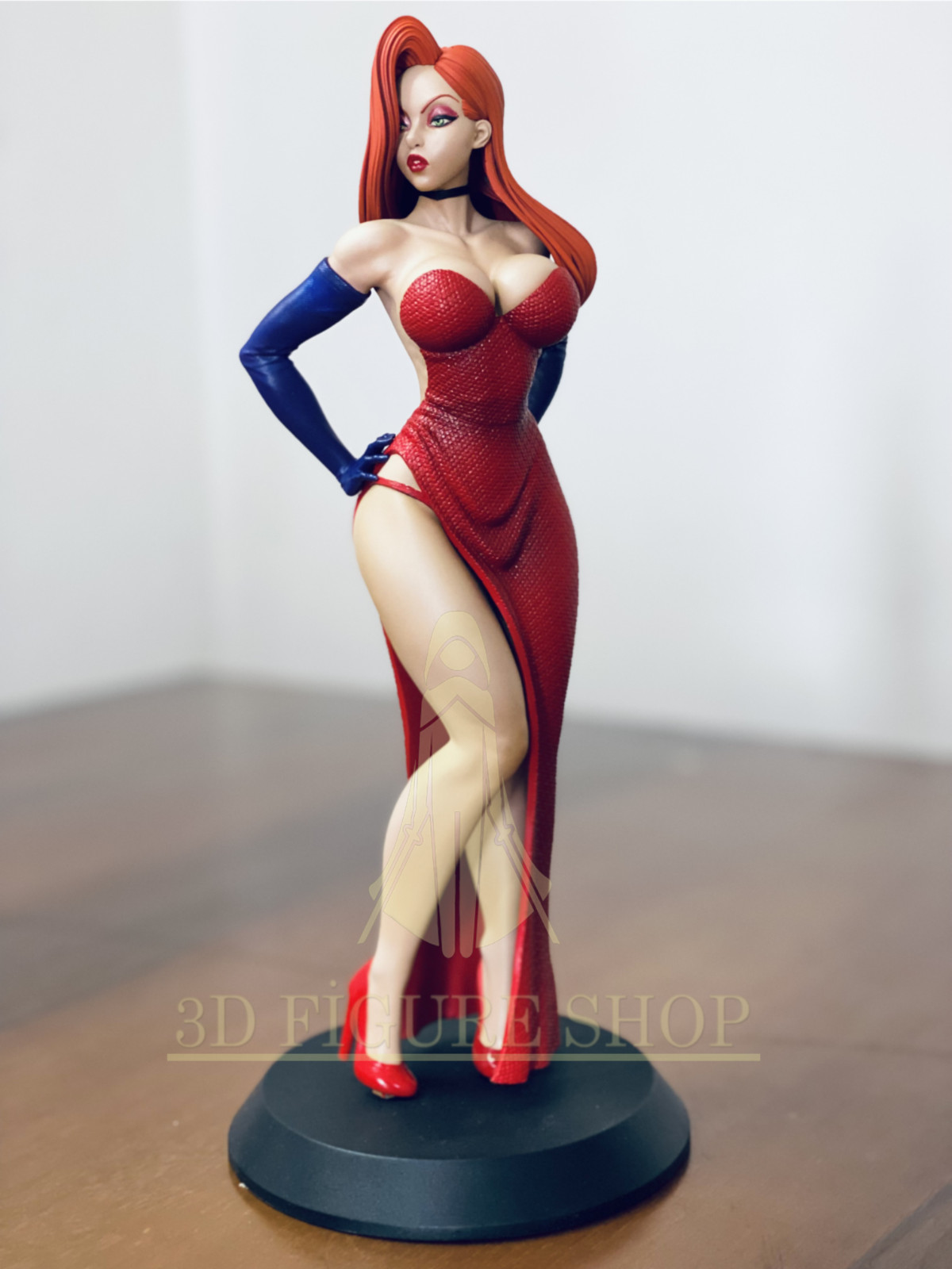 Jessica Rabbit/3d Figure 25cm Professional Hand Painted