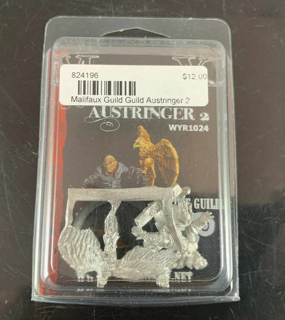 MALIFAUX THE GUILD - GUILD AUSTRINGER 2 WYR1024 WYRD MINIATURES 2005-2009 NIP