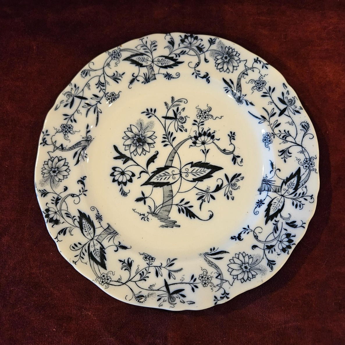 Antique William Alsager Adderley & Co England Plate 10-1/4\