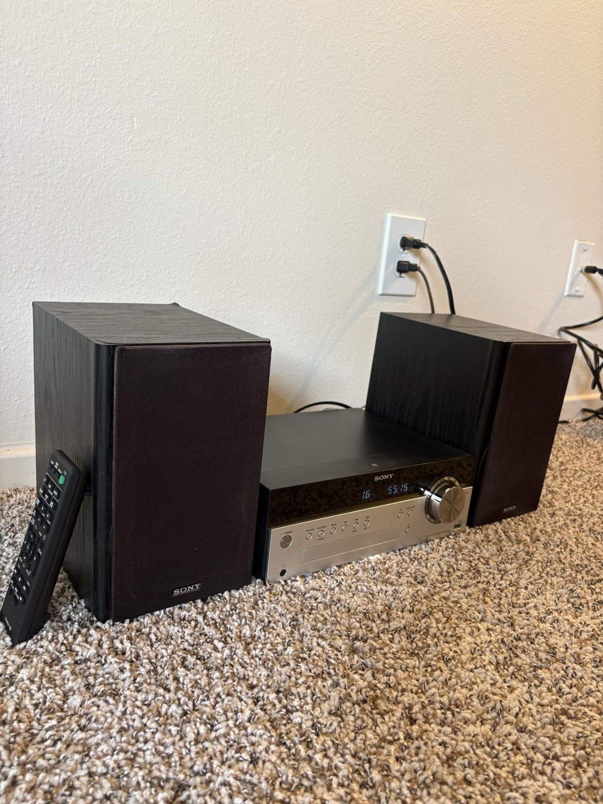 Sony CMT-SBT100 CD Receiver Bluetooth Audio System TEST VIDEO INCLUDED