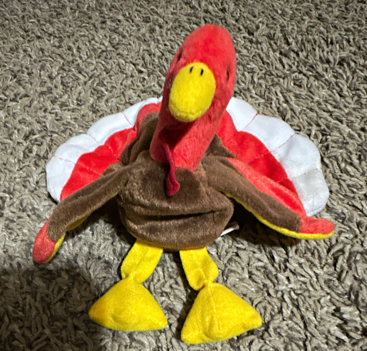 Gobbles ty beanie baby vintage 1996 missing the Ty tag Gobbles ty beanie baby vintage 1996 missing the Ty tag