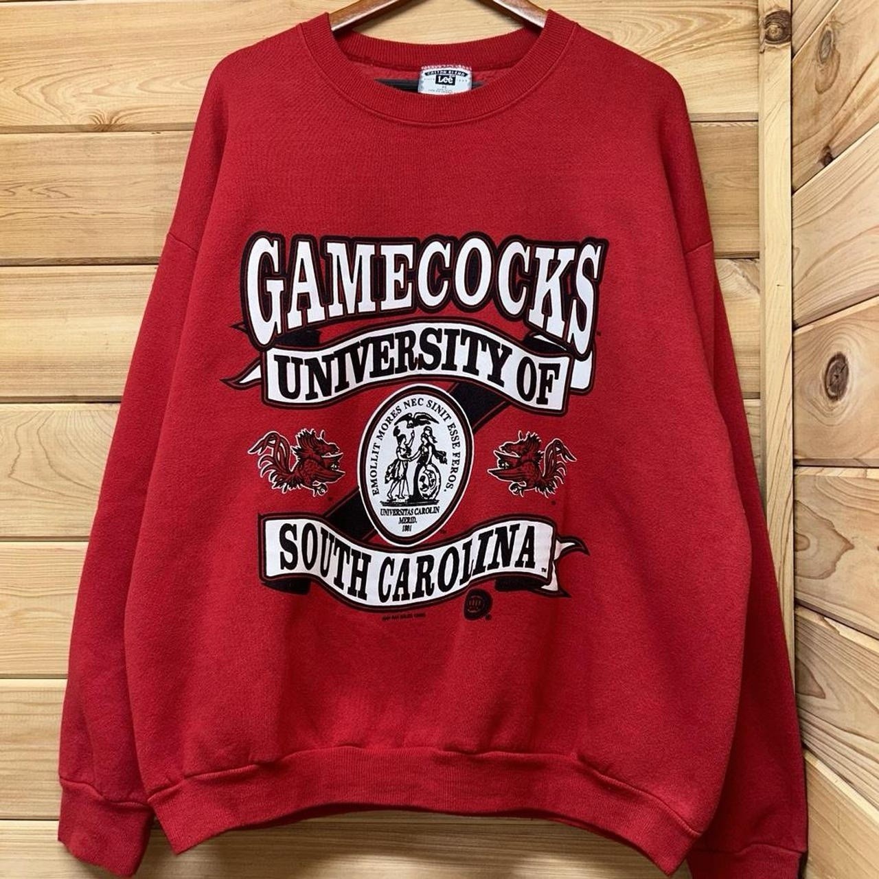 Vintage South Carolina Gamecocks Collegiate Crewneck Sweatshirt 90s Size XL