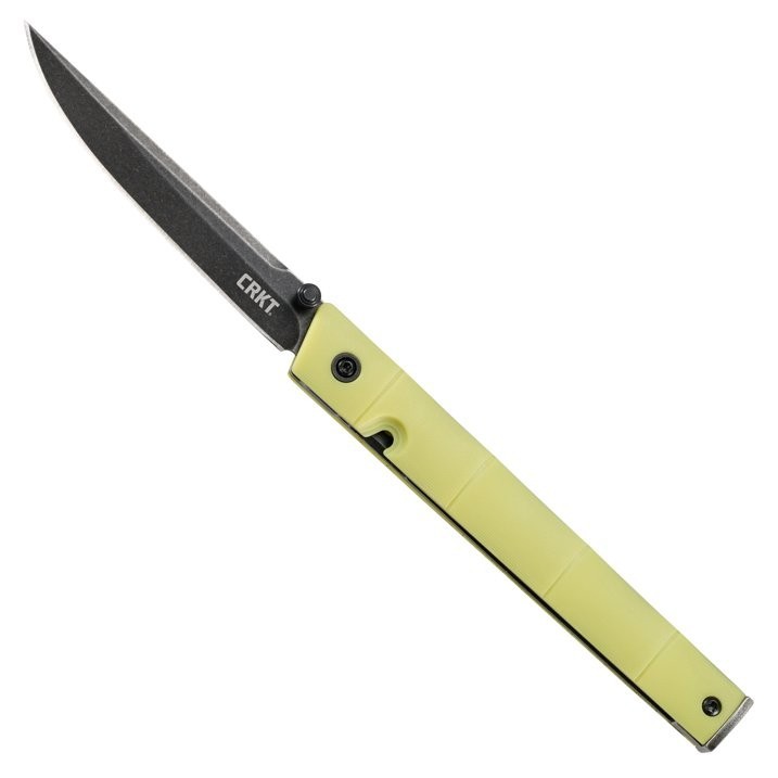 CRKT CEO Bamboo 7096YGK EDC Pocket Folding Lock Knife Yellow-FREE SHIPPING CRKT CEO Bamboo 7096YGK EDC Pocket Folding Lock Knife Yellow-FREE SHIPPING