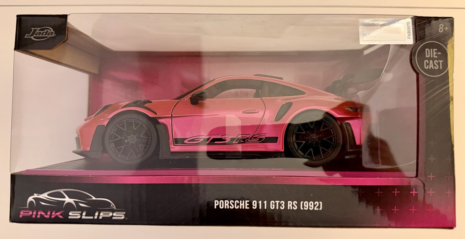 2025 Jada Toys Pink Slips Porsche 911 GT3 RS (992) Spectreflame 1:24 NEW in Hand