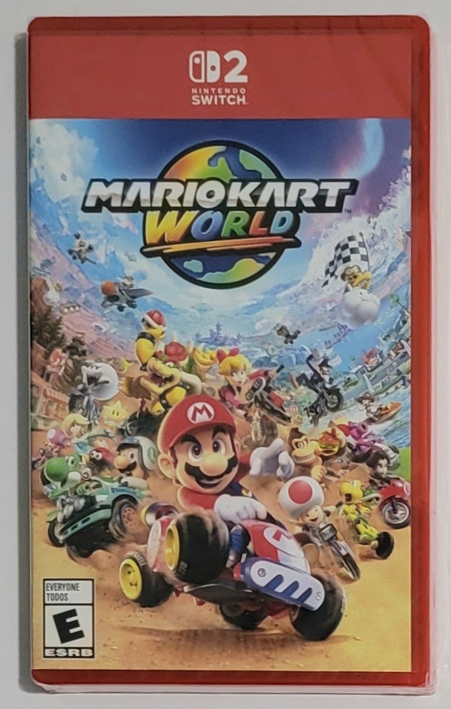Mario Kart World Nintendo Switch 2 Video Game MarioKart NEW SEALED 