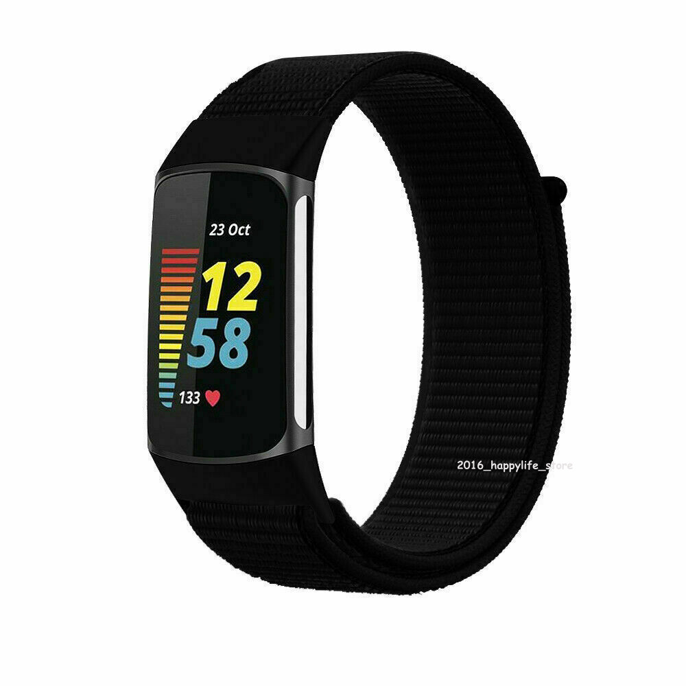 For Fitbit Charge 5 6 Replacement Soft Woven Nylon Watch Band Sport Wrist Strap For Fitbit Charge 5 6 Replacement Soft Woven Nylon Watch Band Sport Wrist Strap