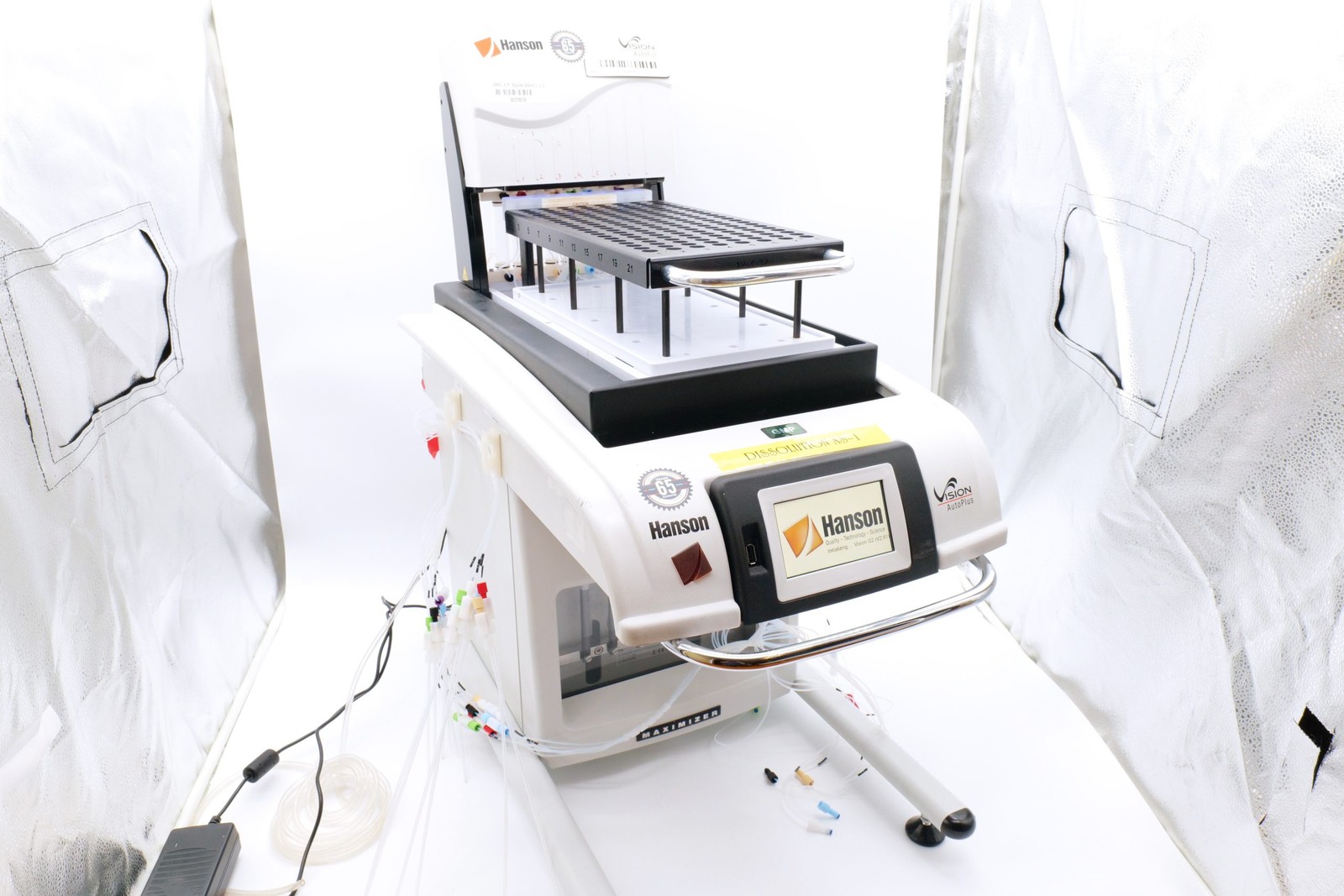 Teledyne Hanson Vision AutoPlus Maximizer AutoFill Dissolution Sampler