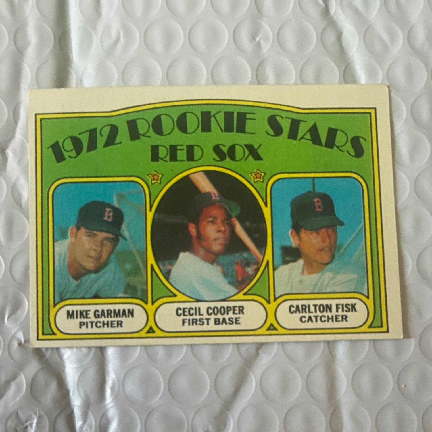 Topps 1972 Topps - Rookie Stars Cecil Cooper Carlton Fisk Mike Garman #79