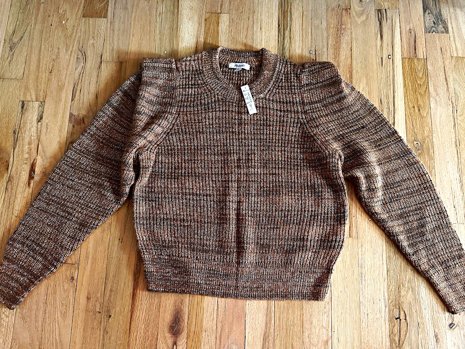 Madewell Women\'s Space Dyed Prentiss Pullover Sweater NWT Size M