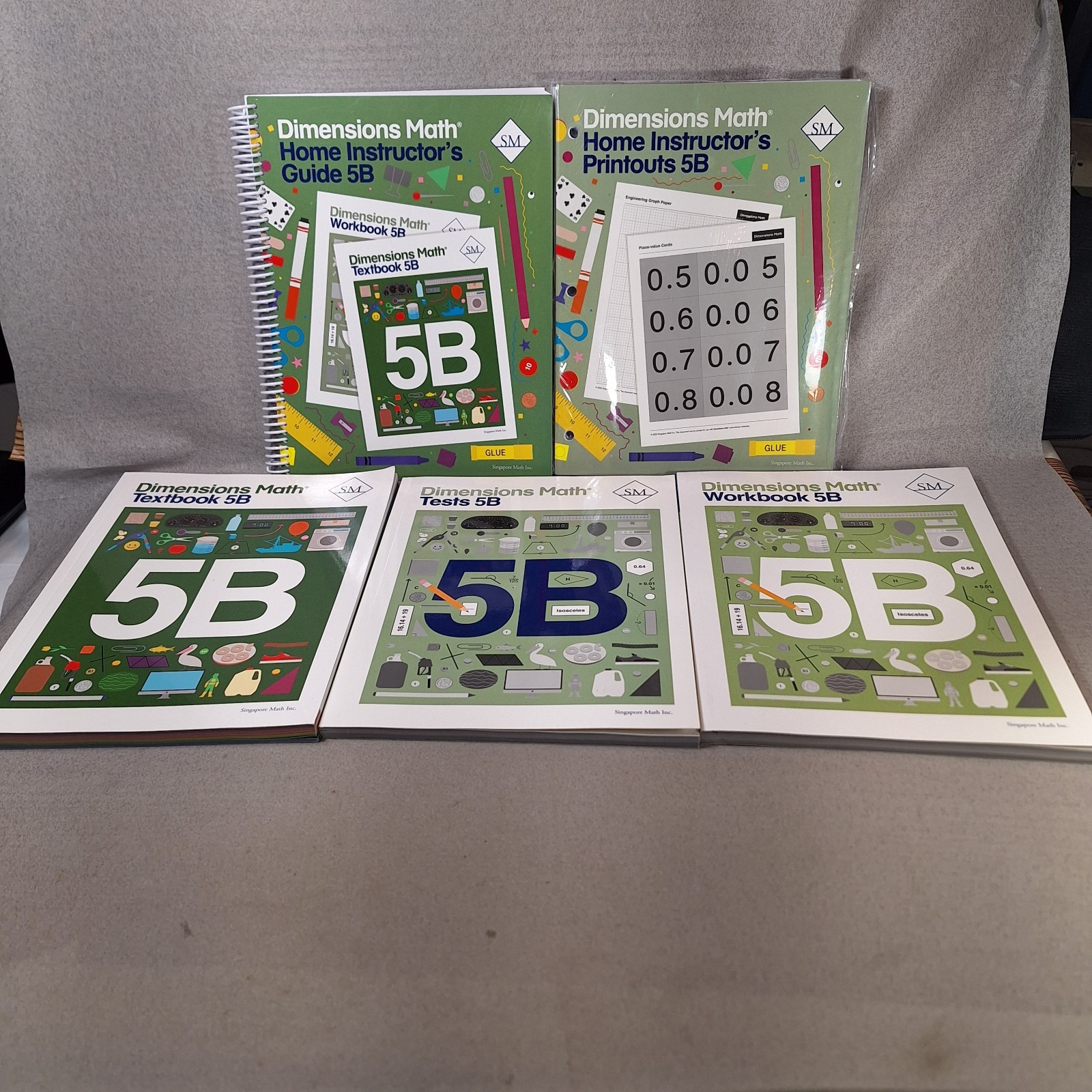 Singapore Dimensions Math 5B Home Instructor’s Guide Textbook Workbook & Tests Singapore Dimensions Math 5B Home Instructor’s Guide Textbook Workbook & Tests