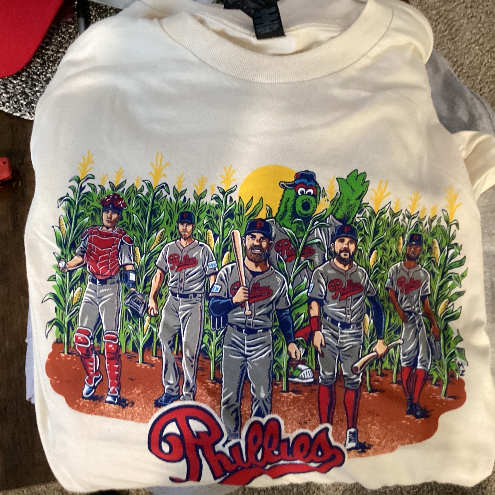 NEW ITEM 2026 Phillies Field of Dreams Shirt Giveaway 08/06 size Medium NEW ITEM 2026 Phillies Field of Dreams Shirt Giveaway 08/06 size Medium