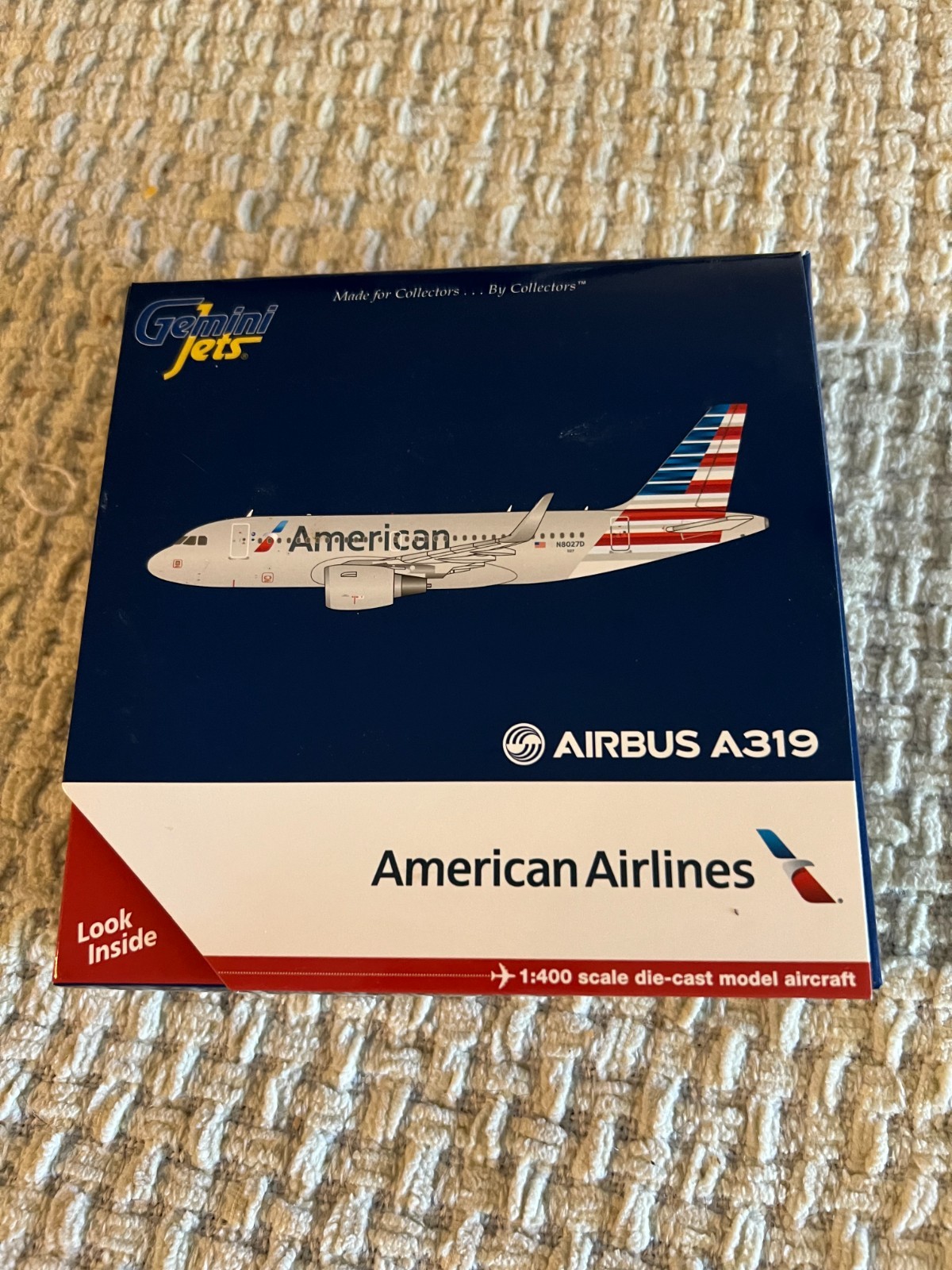 1/400 Gemini Jets Diecast American Airlines Airbus A319 
