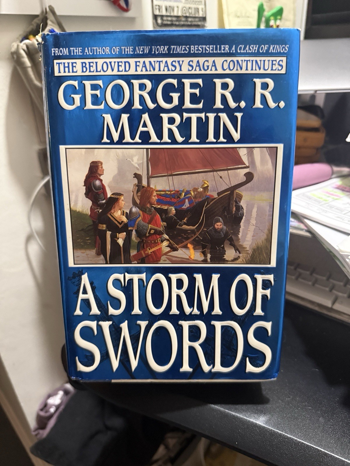 A Storm Of Swords - George R.R. Martin Hardcover 2000 1st Edition Print Press