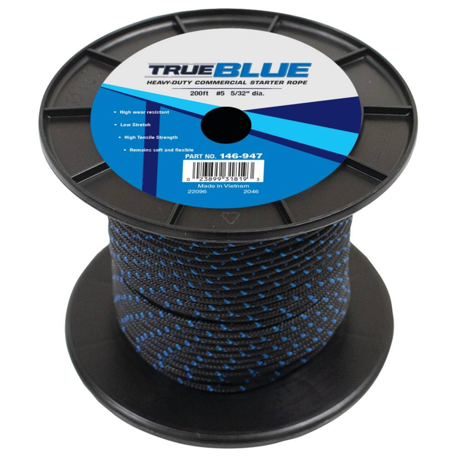 New 200' Starter Rope for #5 Solid Braid 146-947 New 200' Starter Rope for #5 Solid Braid 146-947