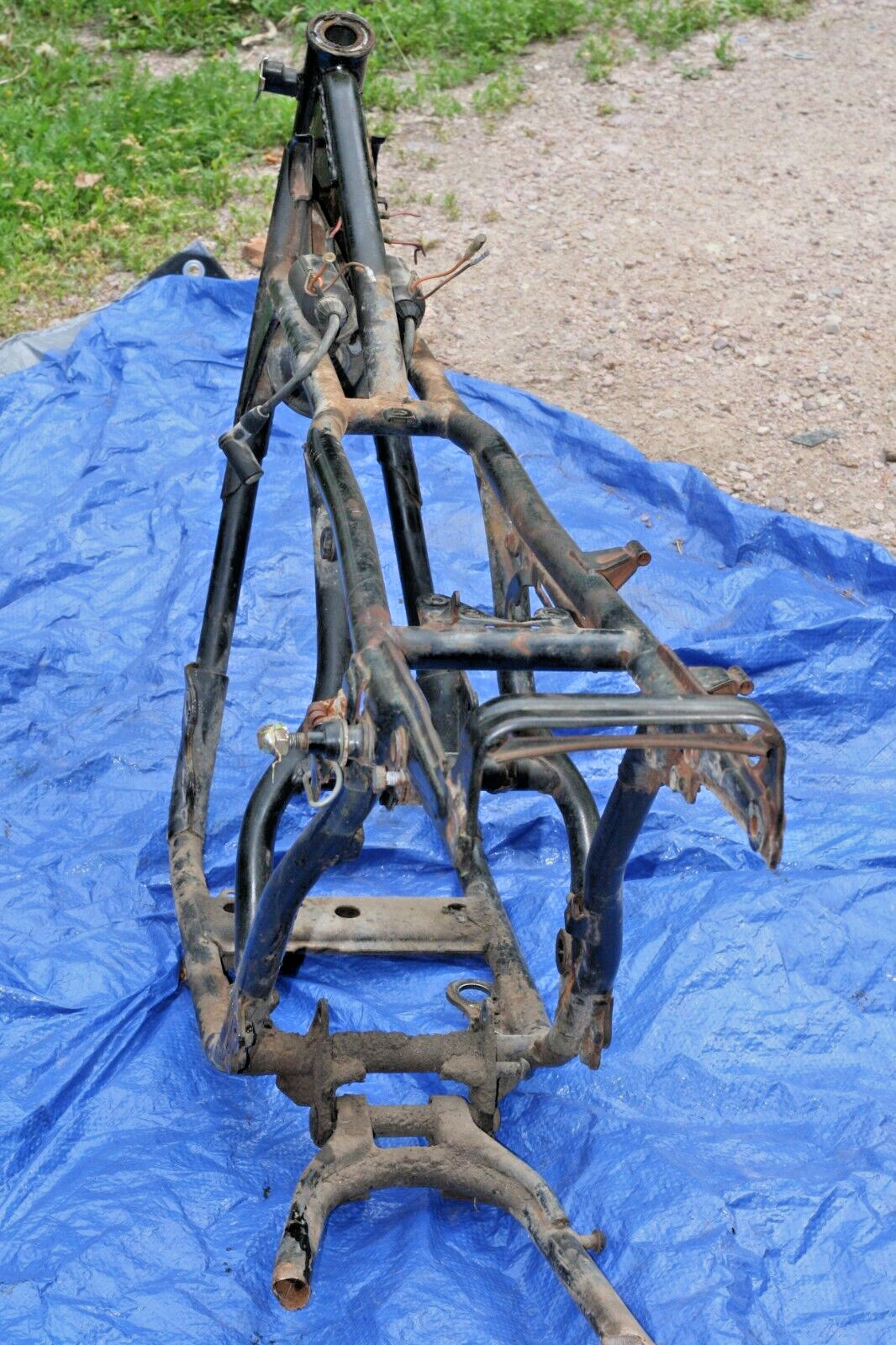 1970-71 YAMAHA R5 350  OEM FRAME NICE VIN#R5-108936