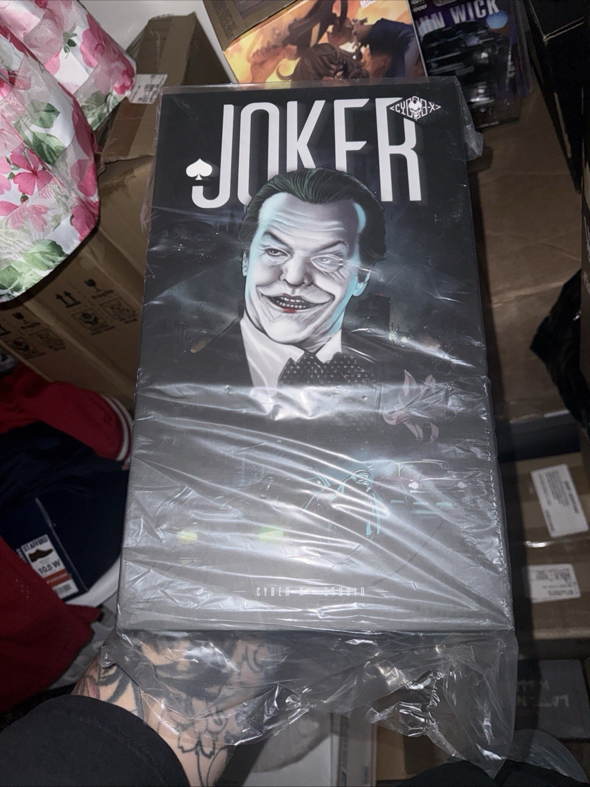 Cyber-X Studio 1/6 Jack Nicholson mime joker Action Figure CX-004 batman