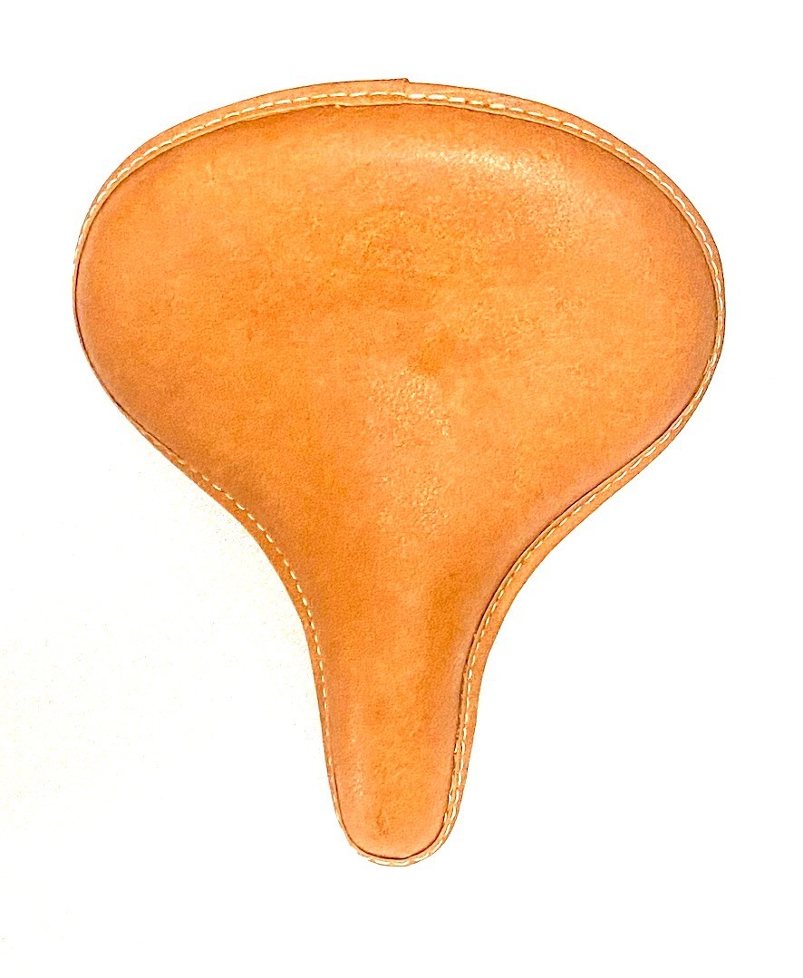 MINT NOS 1940S-50S TROXEL LEATHER BICYCLE SADDLE FOR 20\