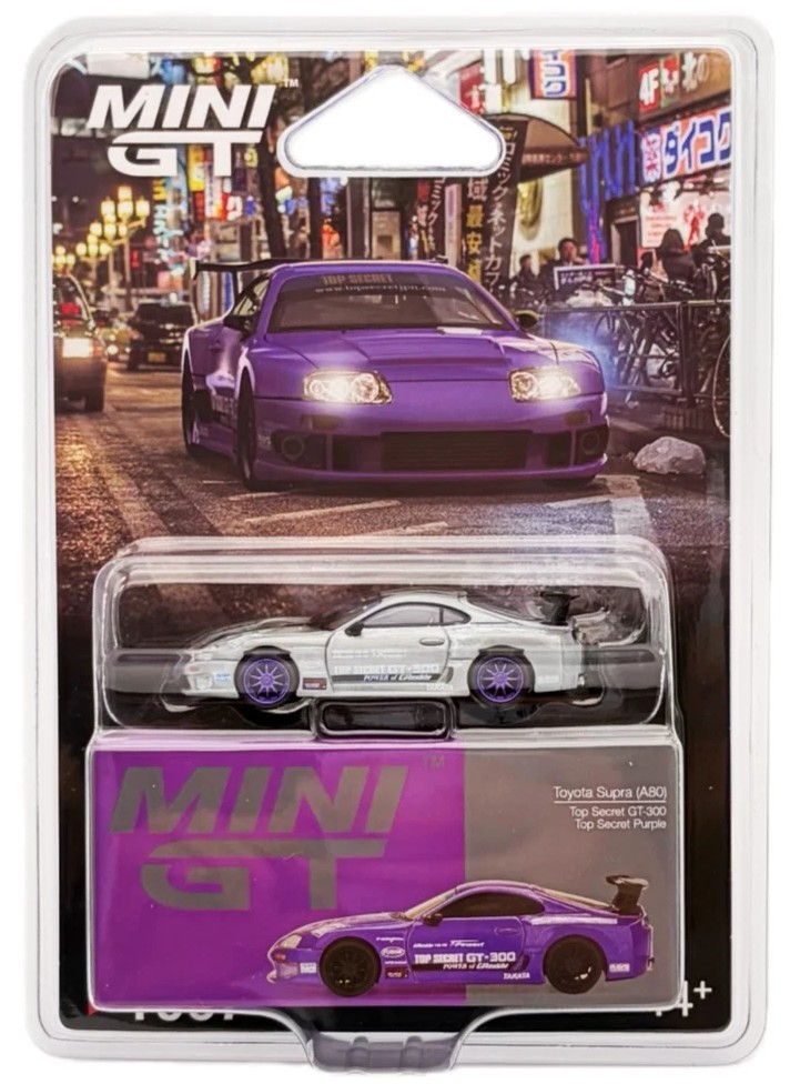 Chase Mini GT 1:64 Toyota Supra (A80) Top Secret GT-300 Top Secret MGT01067