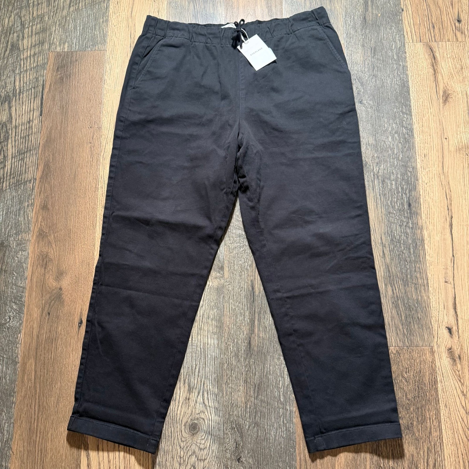 Everlane The Easy Barrel Pant Black Size XL NWT Everlane The Easy Barrel Pant Black Size XL NWT
