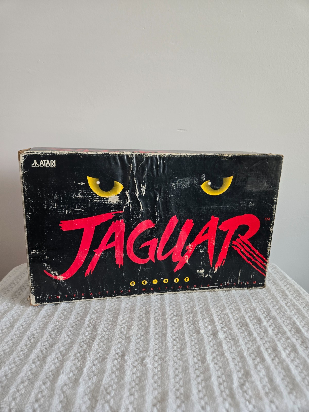 atari jaguar console in box atari jaguar console in box