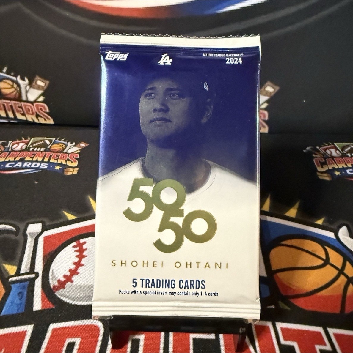Topps 2024 50/50 Shohei Ohtani Los Angeles Dodgers Pack