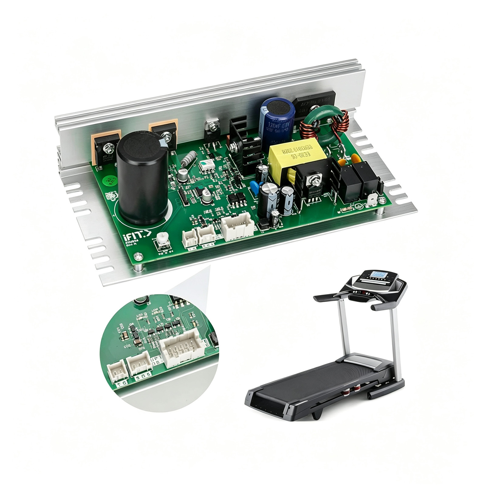 MC1618DLS 406075 Treadmill Control Board For Icon GldsGym Proform Nordic-Track