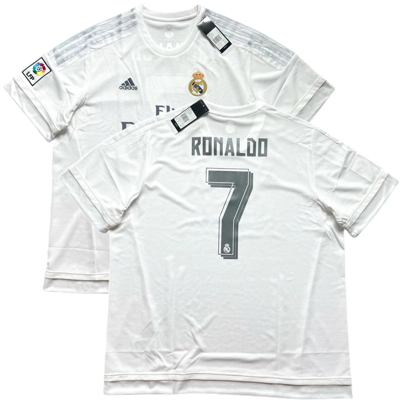 2015/16 Real Madrid Home Jersey #7 Ronaldo adidas Soccer Champions CR7 Kit 2015/16 Real Madrid Home Jersey #7 Ronaldo adidas Soccer Champions CR7 Kit