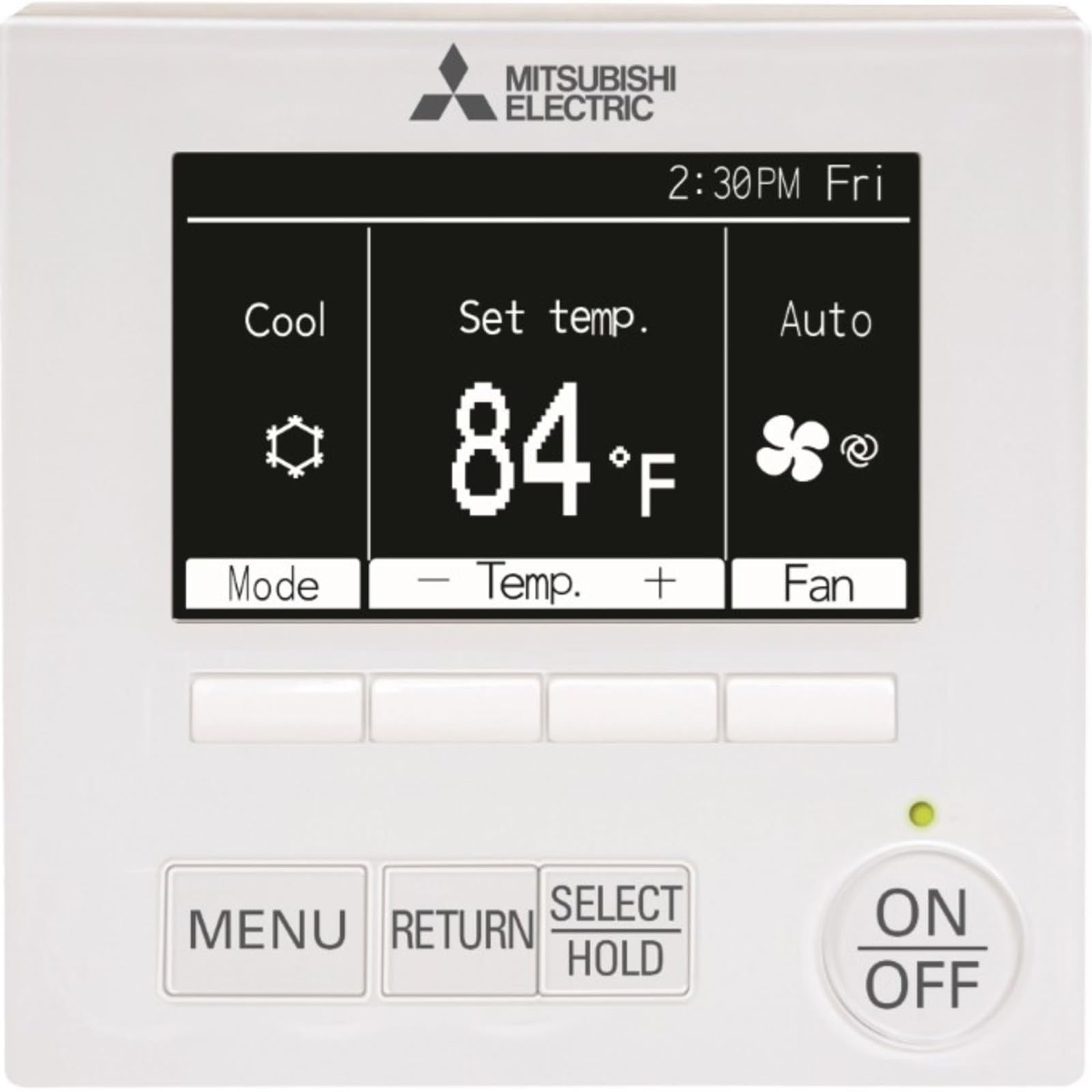 Mitsubishi Electric Thermostat Controller Touchscreen PAR-42MAAUB