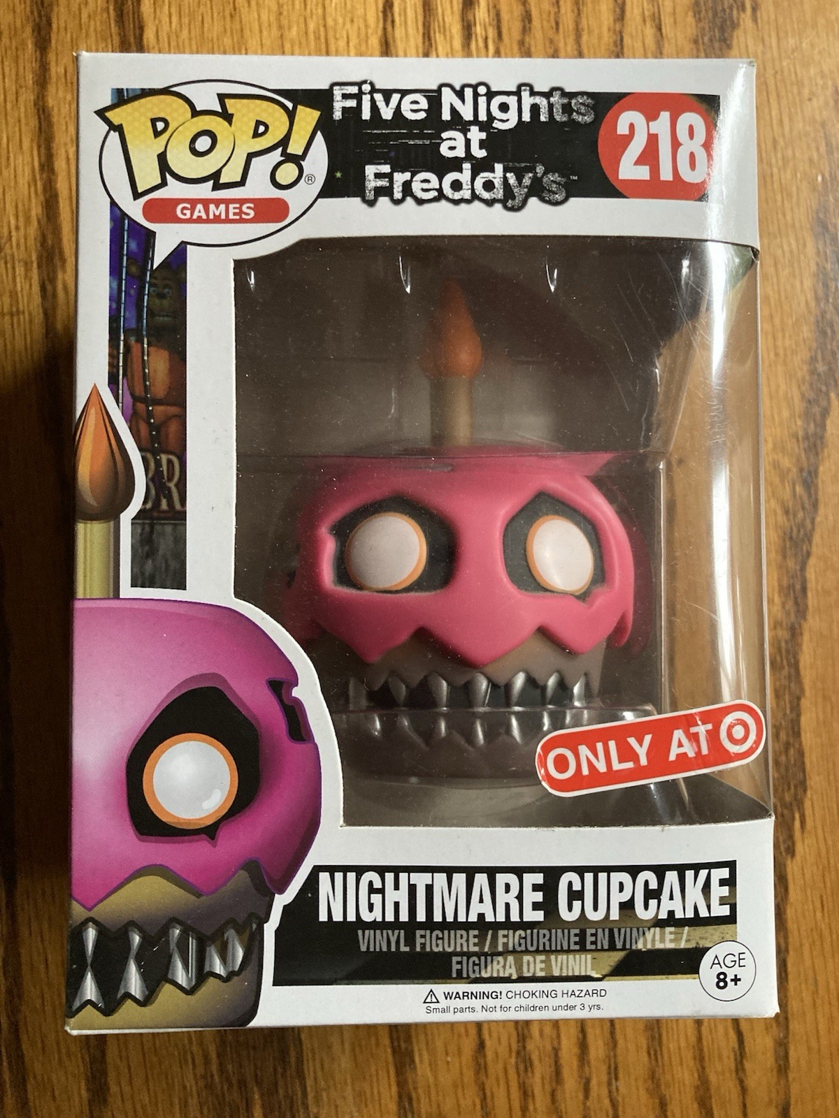 Funko Pop Games Five Nights At Freddy's Nightmare Cupcake # 218 Target Exclusive