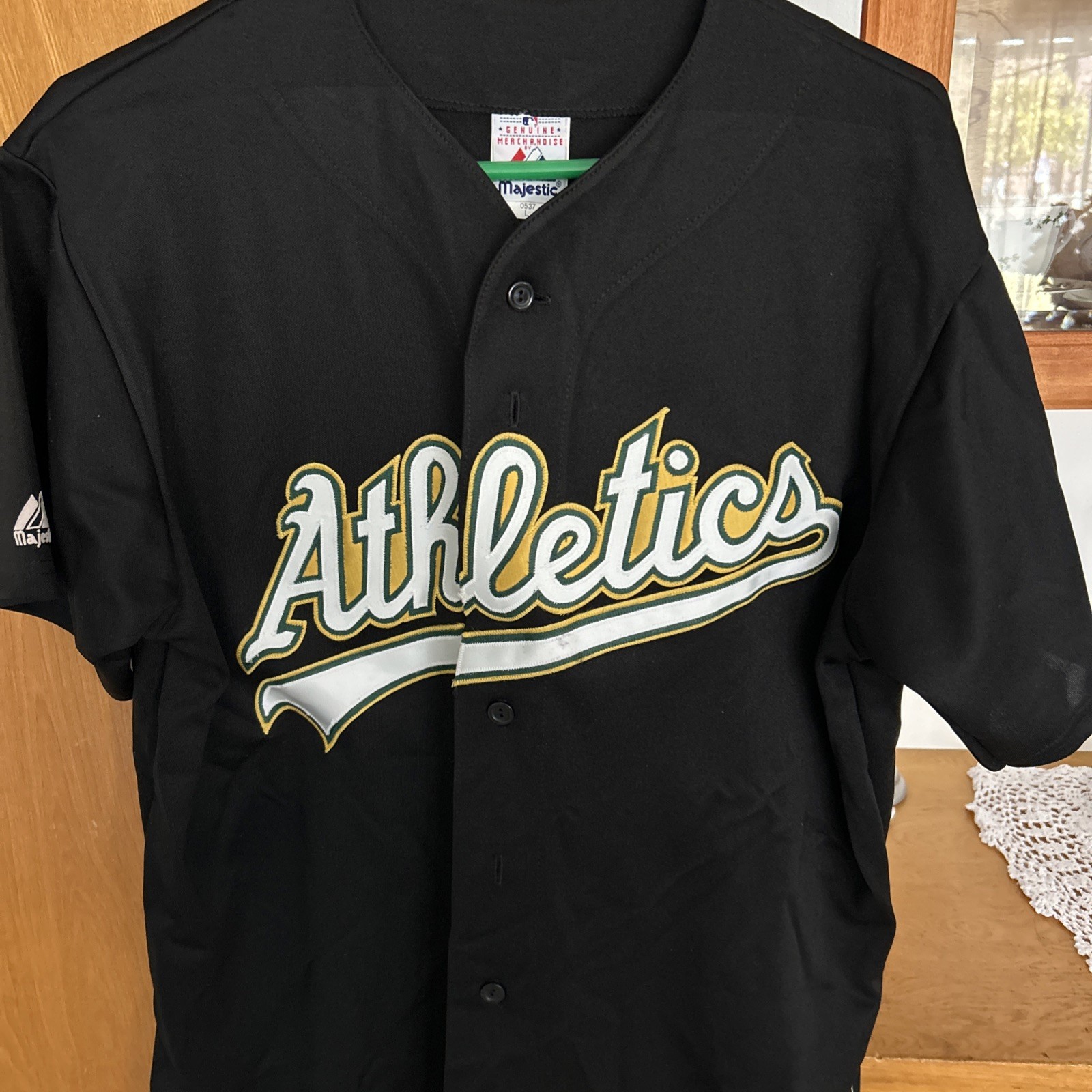 Rare 2008 Oakland Athletics A's Kurt Suzuki 24 Alternate Black Jersey Mens L Rare 2008 Oakland Athletics A's Kurt Suzuki 24 Alternate Black Jersey Mens L