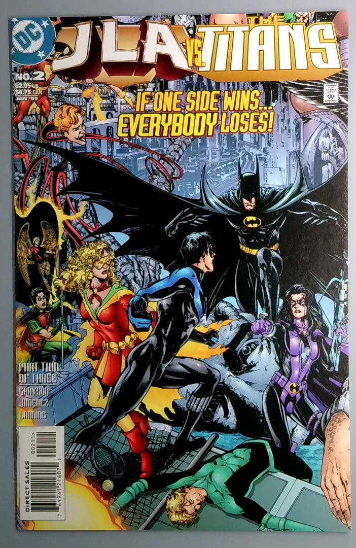 JLA vs Titans #2 NM DC JLA vs Titans #2 NM DC